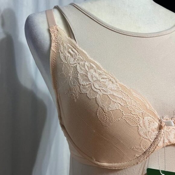 Natori Lace Underwire Bra Neutral Beige 30DD - Picture 4 of 14